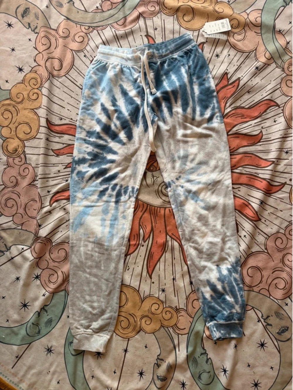 NWT Women's ColorTouch Tie Dye Sweatpants Size Small
